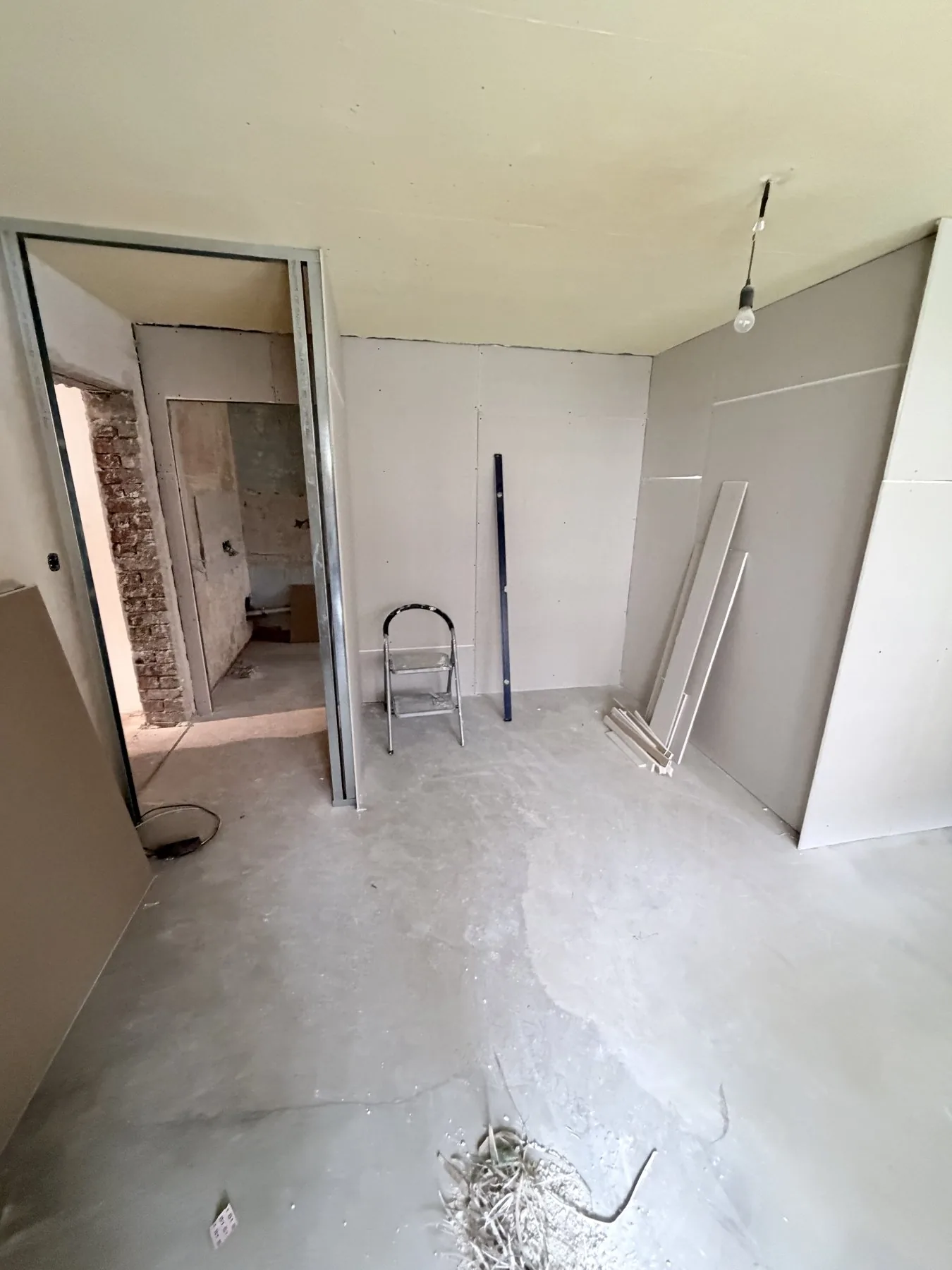Trockenbau-Ständerwerk in einer Münchner Wohnung durch Isar Constructions